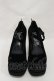 画像1: KILL STAR / Basilisks Pumps UK3(約23.0cm) 黒 H-25-03-05-1018-SL-SH-KB-ZH (1)