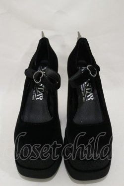 画像1: KILL STAR / Basilisks Pumps UK3(約23.0cm) 黒 H-25-03-05-1019-SL-SH-KB-ZH