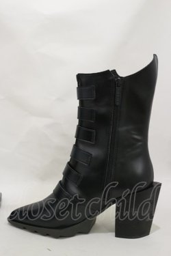 画像4: KILL STAR / 2 The Point Boots UK5(約24.0cm) 黒 H-25-03-05-1002-SL-SH-KB-ZH