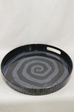 画像1: KILL STAR / Downward Spiral Serving Tray  黒 H-25-03-05-1033-SL-ZA-KB-ZH