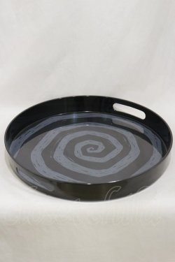 画像1: KILL STAR / Downward Spiral Serving Tray  黒 H-25-03-05-1036-SL-ZA-KB-ZH