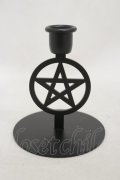 KILL STAR / Pentagram Candlestick【SMALL】   H-25-03-05-1037-SL-ZA-KB-ZH