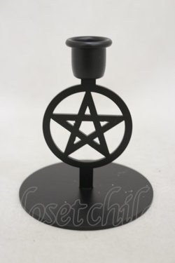 画像1: KILL STAR / Pentagram Candlestick【SMALL】   H-25-03-05-1037-SL-ZA-KB-ZH