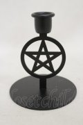 KILL STAR / Pentagram Candlestick【SMALL】   H-25-03-05-1039-SL-ZA-KB-ZH