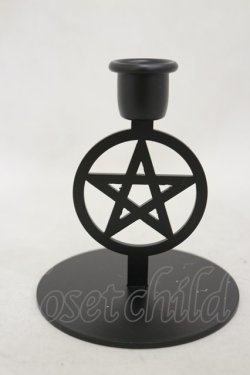 画像1: KILL STAR / Pentagram Candlestick【SMALL】   H-25-03-05-1040-SL-ZA-KB-ZH