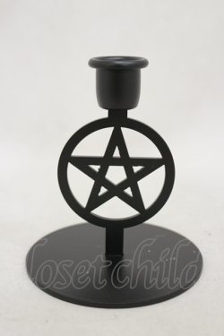 画像1: KILL STAR / Pentagram Candlestick【SMALL】   H-25-03-05-1041-SL-ZA-KB-ZH