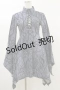 KILL STAR / Divine Touch Keyhole Dress XS グレー H-25-03-06-059-SL-OP-KB-OS