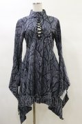 KILL STAR / Divine Touch Keyhole Dress M グレー H-25-03-06-062-SL-OP-KB-ZH