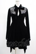 KILL STAR / Grimina Velvet Sorcery Dress XS 黒 H-25-03-07-1008-SL-OP-KB-ZH