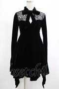 KILL STAR / Grimina Velvet Sorcery Dress XS 黒 H-25-03-07-1011-SL-OP-KB-ZH