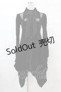 KILL STAR / Nymyra Velvet Cameo Dress XS 黒 H-25-03-08-003-SL-OP-KB-ZH