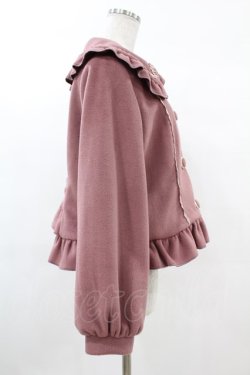 画像3: axes femme kawaii / バックフリルショートコート M ピンク H-25-03-11-1018-AX-CO-NS-ZH