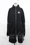 KRY CLOTHING / 「URAGIRI」ジャージセットアップ  黒×白 H-25-03-17-013-EL-PA-KB-ZH