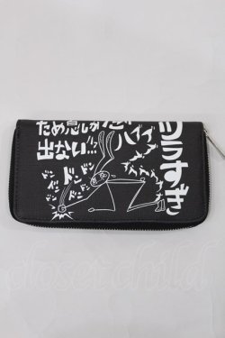 画像2: NieR Clothing / NIER PU LEATHER WALLET【激ツラ】  黒 H-25-03-17-029-PU-ZA-KB-ZH