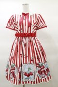 Angelic Pretty / Cherry Stampワンピース Free レッド H-25-03-19-071-AP-OP-NS-ZH