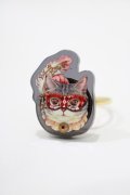 Enchantlic Enchantilly / Dolled up Ring（Masquerade Cat） Free レッド H-25-03-20-053-LO-AC-NS-ZH