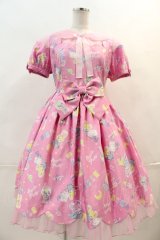 Angelic Pretty / SPACE TOYSワンピース  ピンク I-24-04-03-055-AP-OP-HD-ZI