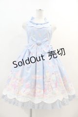 Angelic Pretty / MilkyPlanetジャンパースカートSet  サックス I-24-04-09-016-AP-OP-HD-ZI