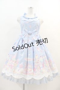 Angelic Pretty / MilkyPlanetジャンパースカートSet  サックス I-24-04-09-016-AP-OP-HD-ZI