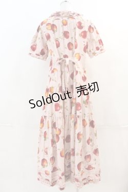 画像2: PINK HOUSE / HELLO KITTY Patterned Long One-piece  ピンク I-24-05-09-092-LO-OP-HD-ZI