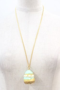 画像3: Q-pot. / ACC Religieuse Necklace (Mint)  ミント I-24-06-02-003-QP-AC-HD-ZI