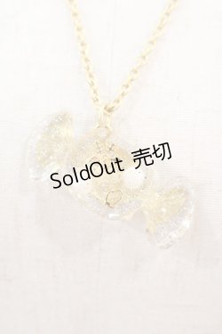 画像1: Q-pot. / ACC Sugar Snow Candy Necklace  クリアＸゴールド I-24-06-02-028-QP-AC-HD-ZI