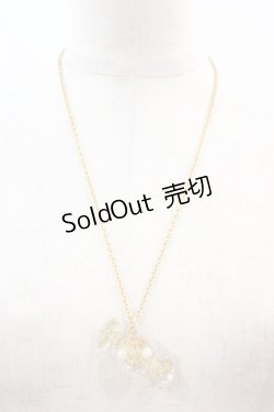 画像3: Q-pot. / ACC Sugar Snow Candy Necklace  クリアＸゴールド I-24-06-02-028-QP-AC-HD-ZI