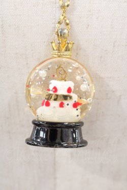 画像2: Q-pot. / ACCCake in the Snow Dome Necklace  クリアＸゴールド I-24-06-02-002-QP-AC-HD-ZI