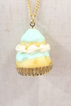 画像1: Q-pot. / ACC Religieuse Necklace (Mint)  ミント I-24-06-02-003-QP-AC-HD-ZI