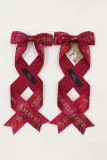 LOTUS ribbon / ツインリボンバレッタ   I-24-06-05-021-EL-AC-HD-ZI