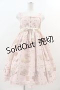 Angelic Pretty / Cream Cookie Collectionハイウエストジャンパースカート  ピンク I-24-06-11-045-AP-OP-HD-ZI