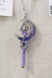 ANNA SUI / ムーンスティックネックレス  パープル I-24-06-14-091-PU-AC-HD-ZI