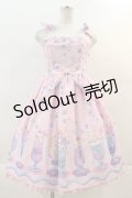 Angelic Pretty / Cream Soda Mermaidジャンパースカート  ピンク I-24-06-18-029-AP-OP-HD-ZI