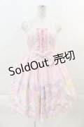 Angelic Pretty / Cotton Candy Shopジャンパースカート  ピンク I-24-06-21-056-AP-OP-HD-ZI