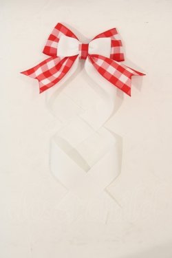 画像1: LOTUS ribbon / ツインリボンバレッタ(1つのみ)   I-24-06-27-107-EL-AC-HD-ZI