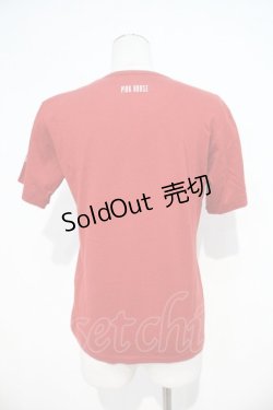 画像2: PINK HOUSE / オーバーオールうさぎさんTシャツ M 赤 I-24-07-05-043-LO-TO-HD-ZI