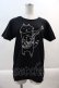 画像1: MINT NeKO / 楽器ねこTシャツ S 黒Ｘ白 I-24-07-13-046-HN-TO-HD-ZI (1)