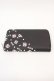 画像1: NieR Clothing / PU LEATHER TWO-TONE LONG WALLET【狐面】  黒Ｘ白Ｘ赤 I-24-07-17-073-PU-ZA-HD-ZI (1)