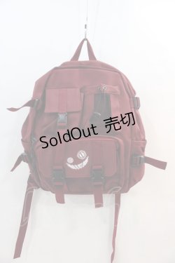 画像2: NieR Clothing / 11POCKET 大容量BACKPACK  ボルドー I-24-07-17-085-PU-BG-HD-ZI