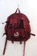 画像2: NieR Clothing / 11POCKET 大容量BACKPACK  ボルドー I-24-07-17-085-PU-BG-HD-ZI (2)