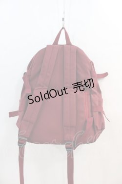 画像3: NieR Clothing / 11POCKET 大容量BACKPACK  ボルドー I-24-07-17-085-PU-BG-HD-ZI