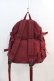 画像3: NieR Clothing / 11POCKET 大容量BACKPACK  ボルドー I-24-07-17-085-PU-BG-HD-ZI (3)