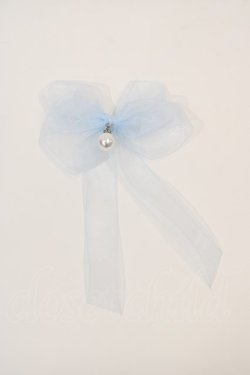 画像1: LOTUS ribbon / シフォンリボンクリップ   I-24-07-19-120-EL-AC-HD-ZI