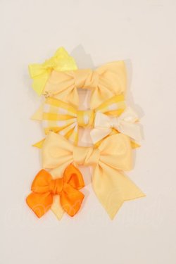 画像1: LOTUS ribbon / 3連リボンクリップ   I-24-07-20-105-EL-AC-HD-ZI