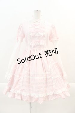 画像1: Angelic Pretty / 2008年 Lucky Pack ワンピース単品  ピンクｘ白 I-24-07-22-069-AP-OP-HD-ZI