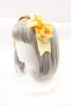 画像1: LOTUS ribbon / リボンクリップヘッドドレス   I-24-07-24-048-EL-AC-HD-ZI