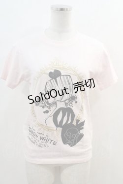 画像1: Banana Fish / SHOW WHITE Tシャツ  ピンク I-24-08-06-029-PU-TO-HD-ZI