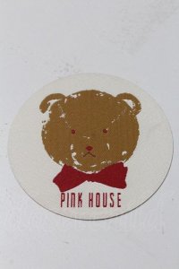 PINK HOUSE / 50thAnniversary顔クマコースターセット  ブラウン I-24-09-05-120-LO-ZA-HD-ZI