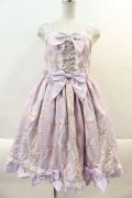 Angelic Pretty / Jewelry Ribbon Princessジャンパースカート  ラベンダー I-24-09-05-029-AP-OP-HD-ZI