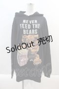 MILKBOY / NEVER FEED BEAR HOODY  黒 I-24-09-09-012-MB-TO-HD-ZI